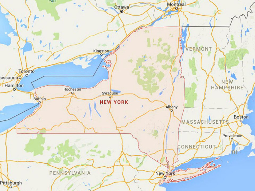 Maps Of New York: Nyc, Catskills, Niagara Falls, And More pertaining to New York State Atlas Map