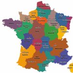 Maps Of The Regions Of France Pertaining To France States Map