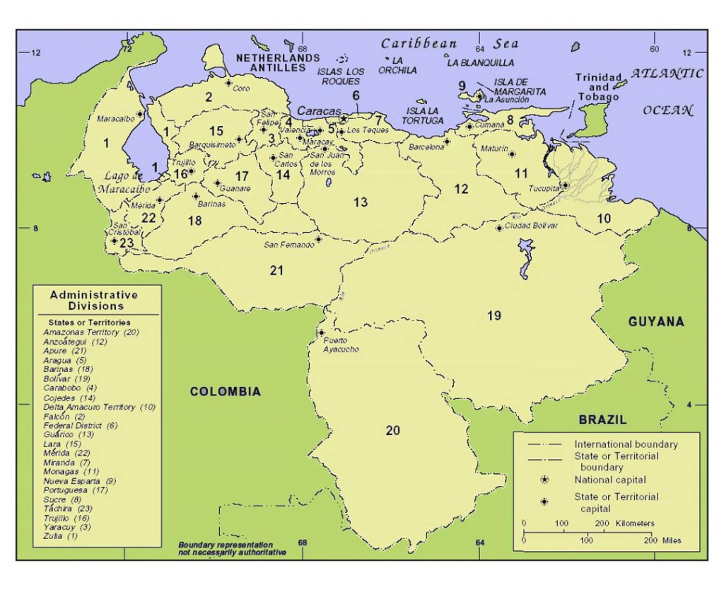 Maps Of Venezuela | Collection Of Maps Of Venezuela | South America within Map Of Venezuela States And Cities