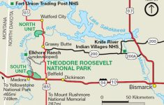 Maps – Theodore Roosevelt National Park (U.s. National Park Service) throughout South Dakota State Parks Map