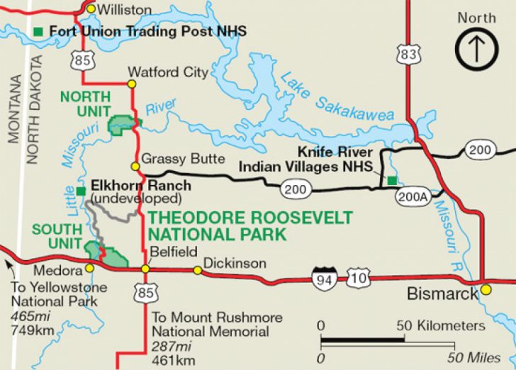 South Dakota State Parks Map