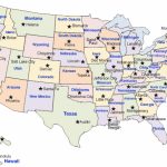 Maps United States Capitals And Travel Information | Download Free Pertaining To Us Map With States Labeled And Capitals