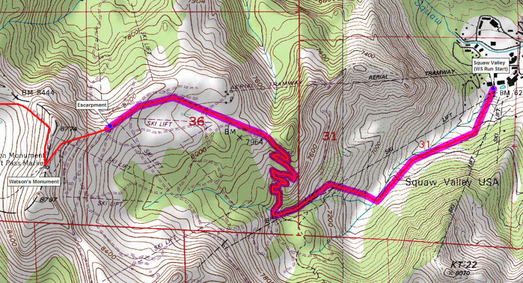 Maps – Western States Endurance Run pertaining to Western States 100 Course Map