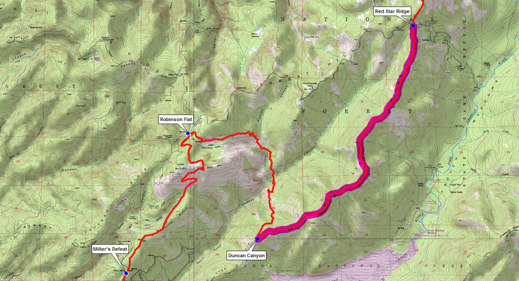 Maps – Western States Endurance Run throughout Western States 100 Course Map