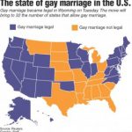 Marriage Rights Gain Momentum – The Raider Voice With Map Of Gay Marriage States 2014