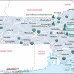 Massachusetts National Parks Map Intended For Massachusetts State Parks Map