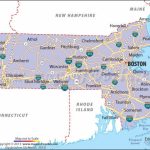 Massachusetts State Map Throughout Massachusetts State Parks Map