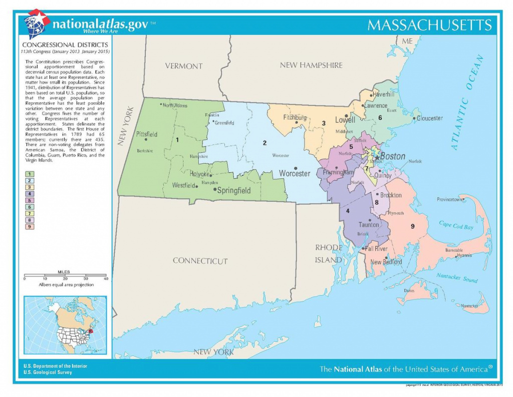 Massachusetts&amp;#039;s Congressional Districts - Wikipedia inside State Legislature Map 2016