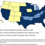 Meeting The Primary Care Needs Of Rural America: Examining The Role With Nurse Practitioner Prescriptive Authority By State Map