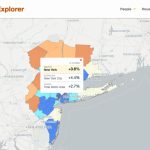 Metro Region Explorer Map Gives You The Facts On Any Spot In The Tri Inside Tri State Area Map
