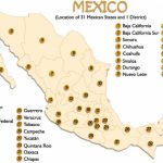 Mexico Map For Mexico States Map Quiz