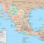Mexico Map With States | Wallpapersskin In Map Of Mexico And Its States