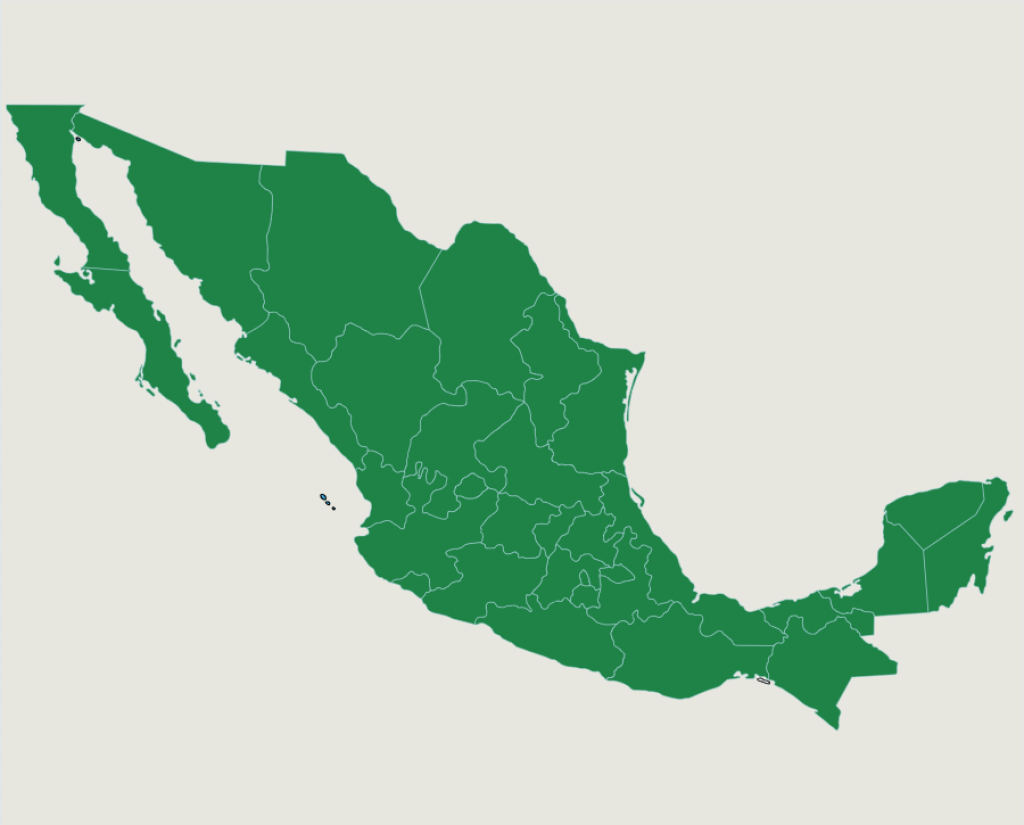 Mexico: States - Map Quiz Game regarding Mexico States Map Quiz
