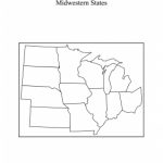 Midwest States Map Throughout Blank Map Of Midwest States