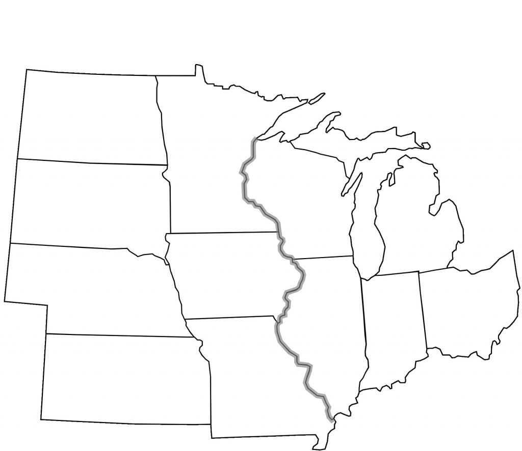 Midwestern Us Map Quiz Fresh Us Midwest Region Map Blank Fresh within Midwest States Map Game