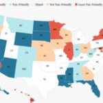 Minnesota Ranked Second Least Tax Friendly State In U.s.   American Throughout Us State Tax Map