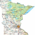 Minnesota State Map Cities And Travel Information | Download Free Intended For Mn State Map Of Cities