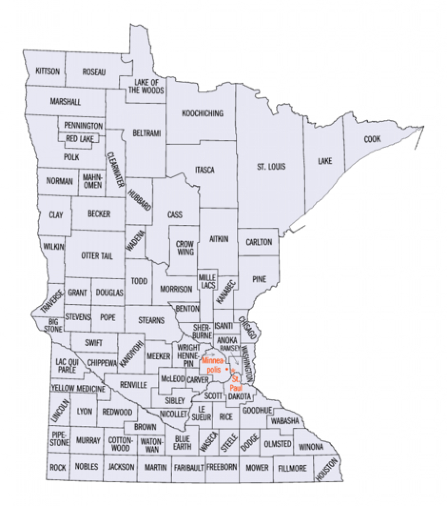 Minnesota Statistical Areas - Wikipedia regarding Minnesota State Map With Counties