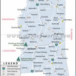 Mississippi National Parks Map With Mississippi State Parks Map