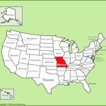 Missouri State Maps | Usa | Maps Of Missouri (Mo) Within State Reference Map Missouri