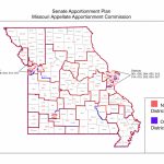 Missouri Supreme Court To Consider New Senate Districts For Missouri State Senate District Map
