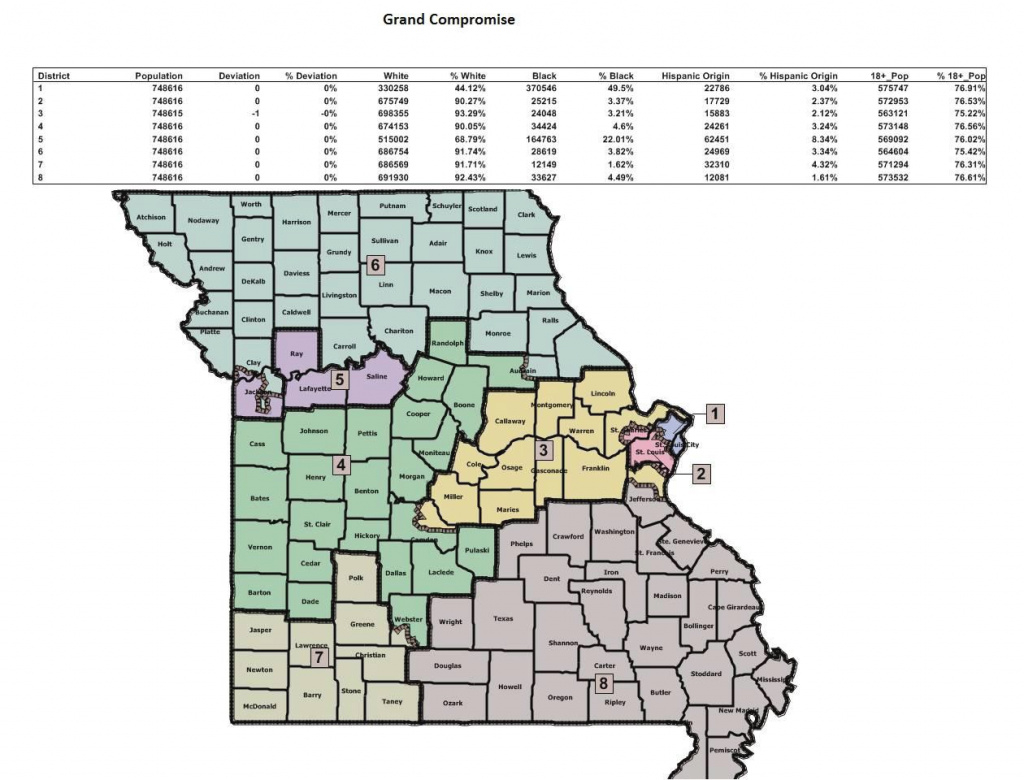 Mo. Supreme Court Hears Congressional Map Suits Again | St. Louis pertaining to Missouri State Senate District Map