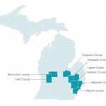 Molina Medicare Service Map In The State Of Michigan Inside Maps State Of Michigan Prescription