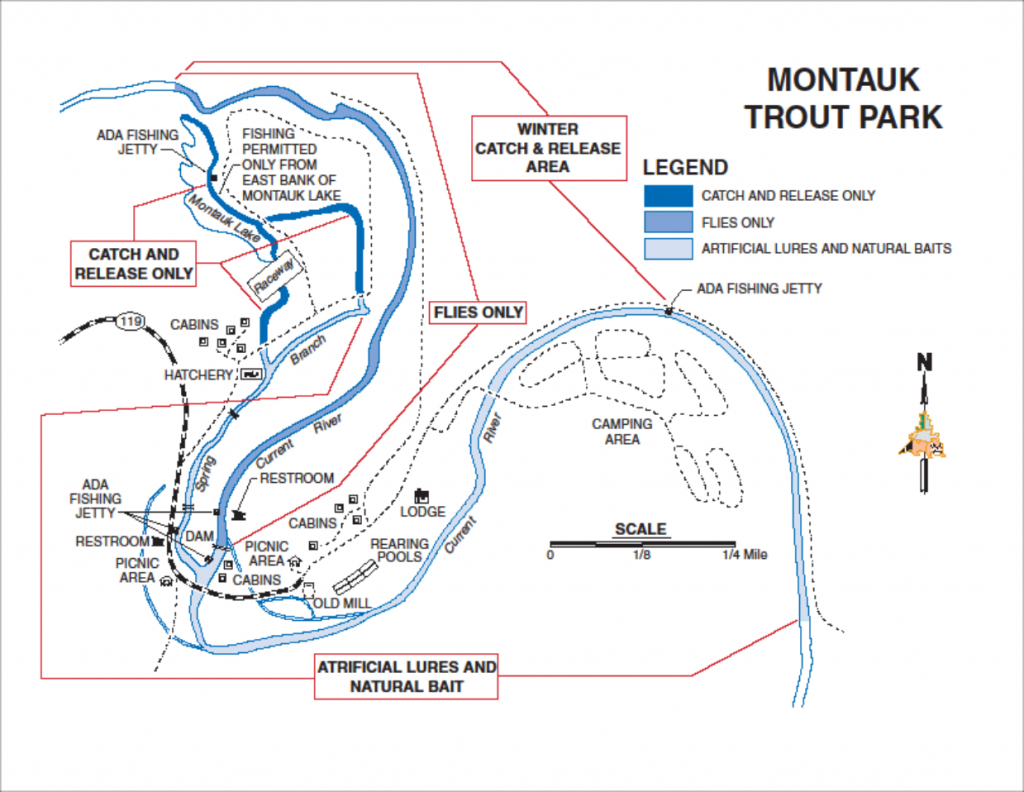 Montauk with Montauk State Park Campground Map