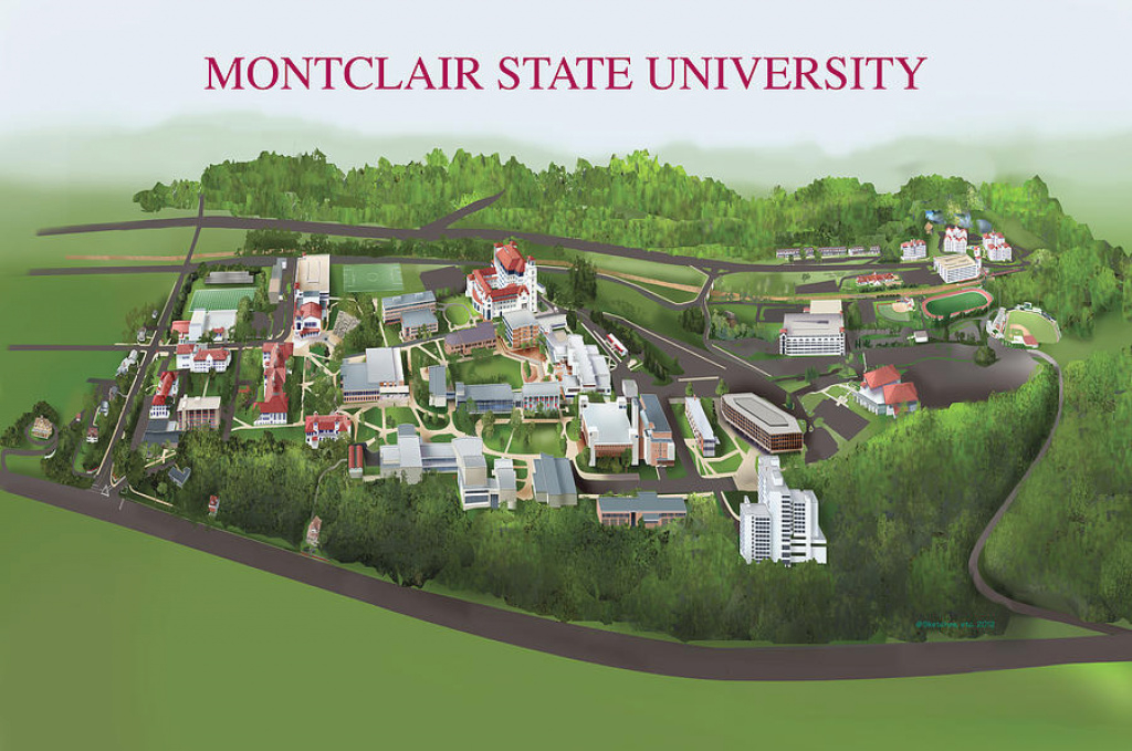 Montclair State University Paintingrhett And Sherry Erb in Montclair State University Campus Map