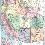 Mountain, Plateau, And Pacific States And Territories, Borders With Pacific States Map