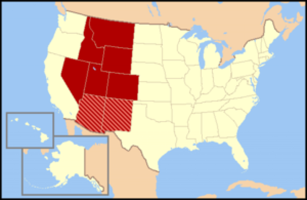 Mountain States - Wikipedia pertaining to Us Map Rocky Mountain States