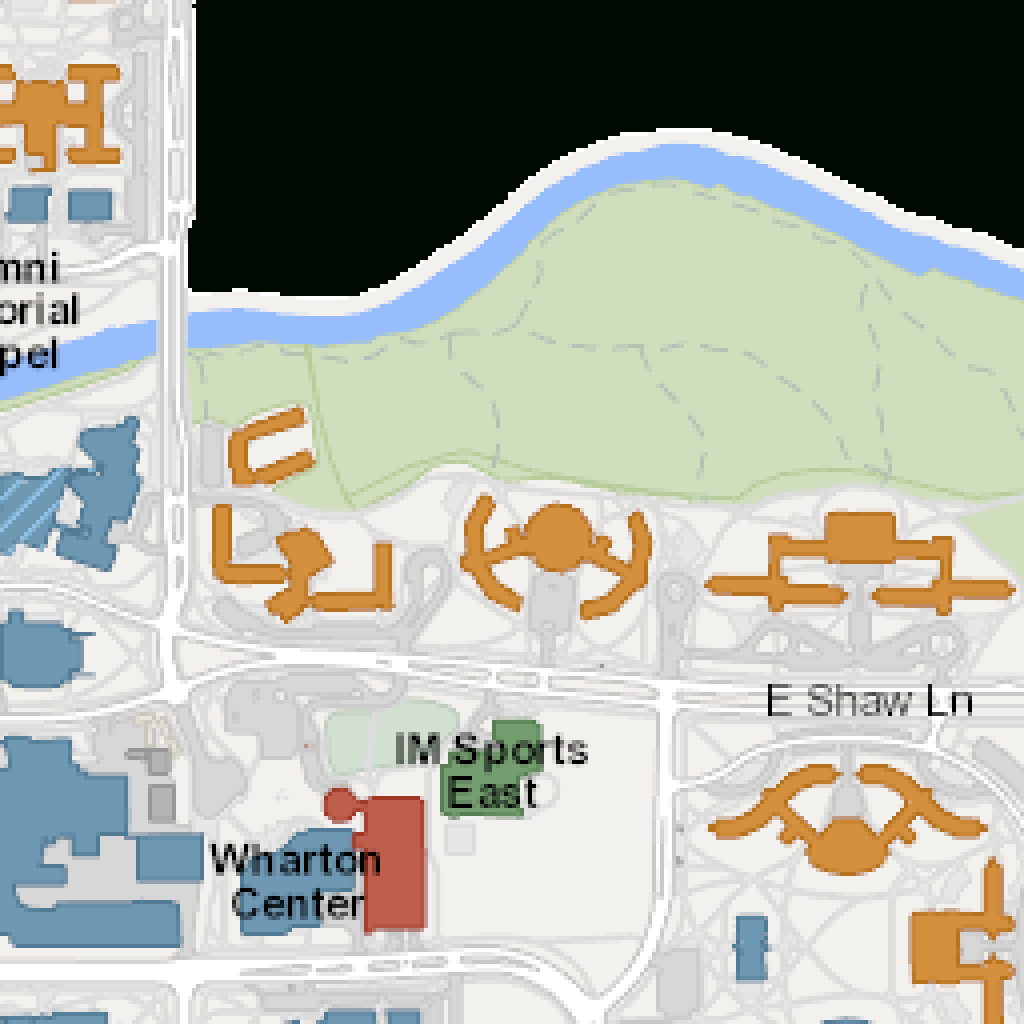 Msu Campus Maps - Michigan State University with State Farm Sports Village Field Map