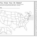 Name The Us States Map Game Best Printable Us State Map Quiz In American States Map Quiz