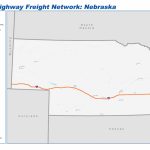 National Highway Freight Network Map And Tables For Nebraska   Fhwa With Map Of Nebraska And Surrounding States