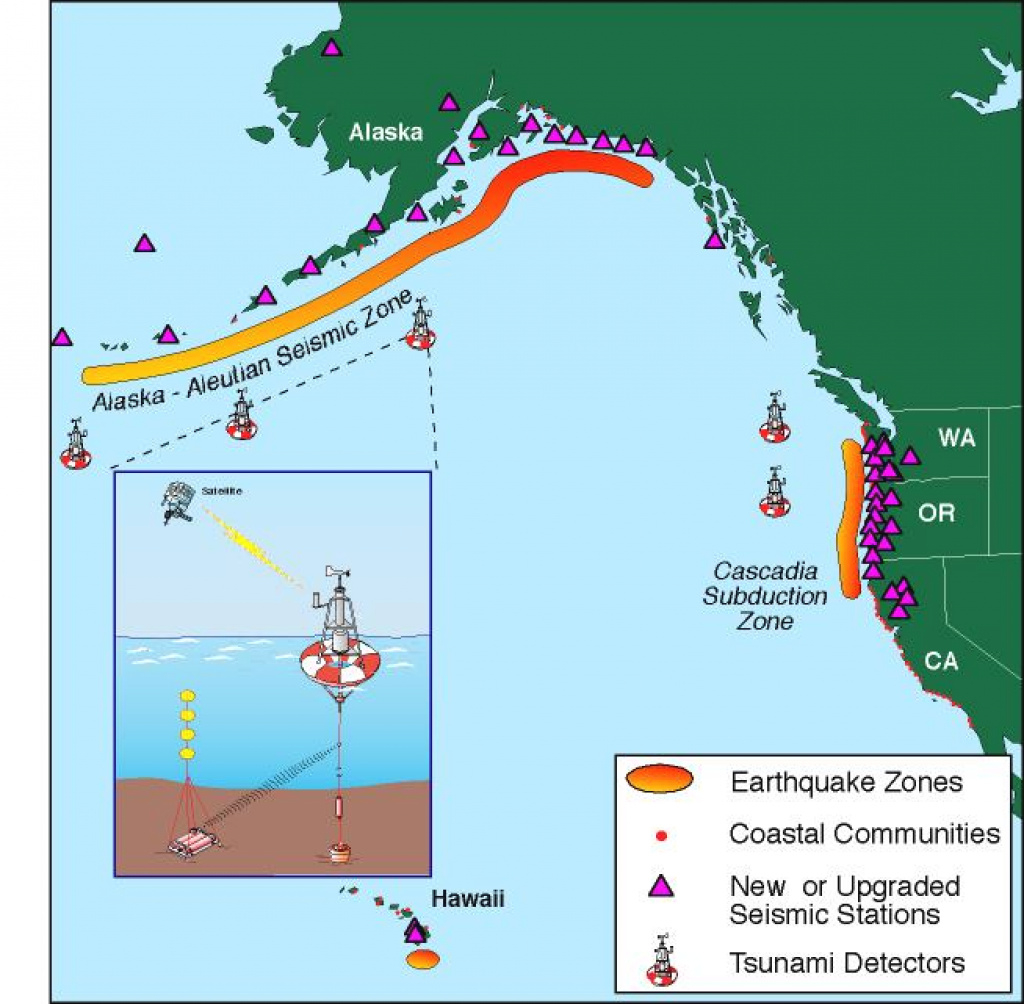 National Tsunami Hazard Mitigation Program in Washington State Tsunami Map