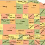 Nebraska County Map For Map Of Nebraska And Surrounding States