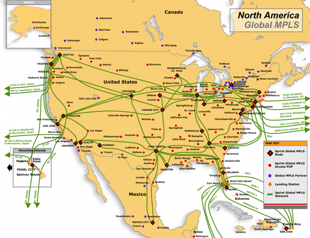 Network Maps: Usa Longhaul | Telecom Ramblings regarding United States Internet Map