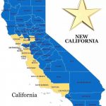 New California Call To Split State In 2, Rural And Coastal | Daily With Regard To Splitting California Into Two States Map