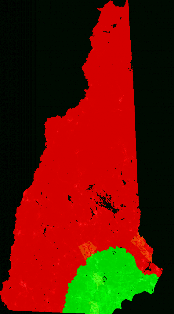 New Hampshire Congress Redistricting inside Nh State Congressional Districts Map