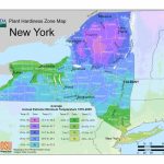 New Hardiness Zone Map For New York With New York State Weather Map