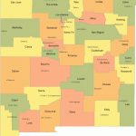 New Mexico County Map Pertaining To New Mexico State Map Images