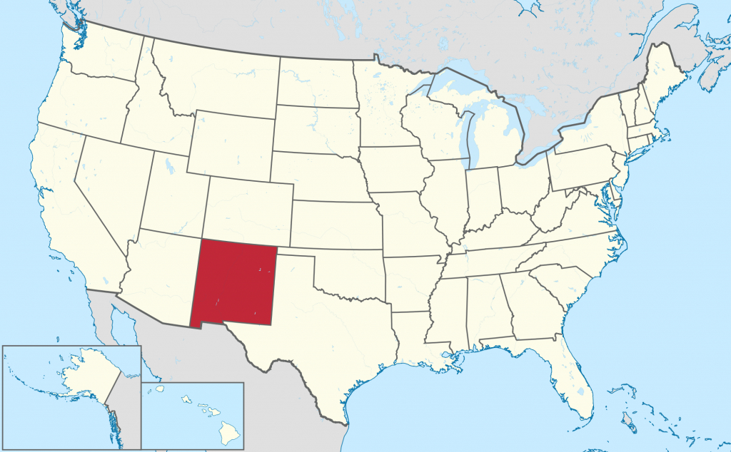 New Mexico - Wikipedia within New Mexico State Map Pdf