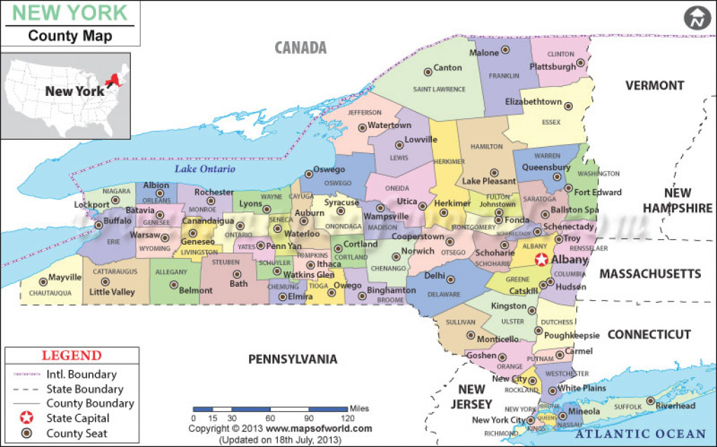 New York County Map, New York Counties, Ny Counties intended for New York State Zip Code Map