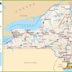 New York Highway Map In Printable Map Of New York State