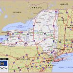 New York Highway Map   World Sites Atlas (Sitesatlas) For New York State Atlas Map