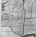 New York Map, 1775 With New York State Revolutionary War Map