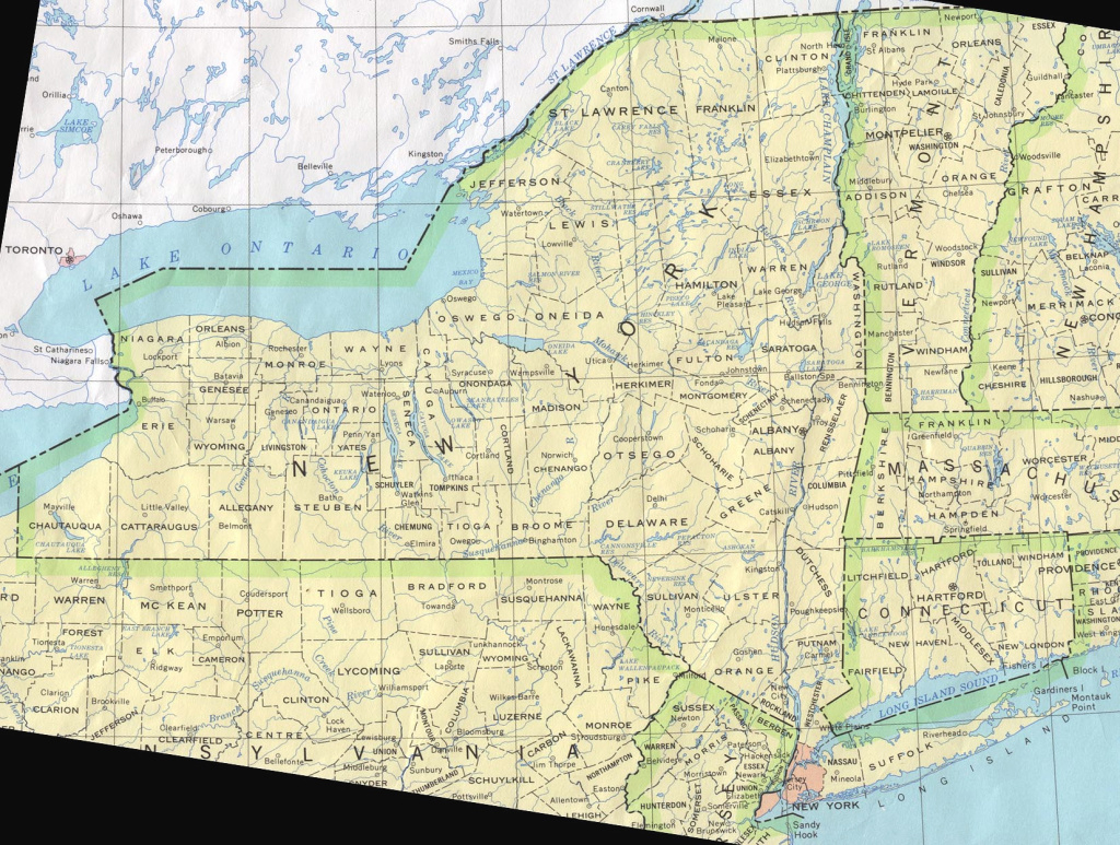 New York Maps - Perry-Castañeda Map Collection - Ut Library Online in New York State Atlas Map