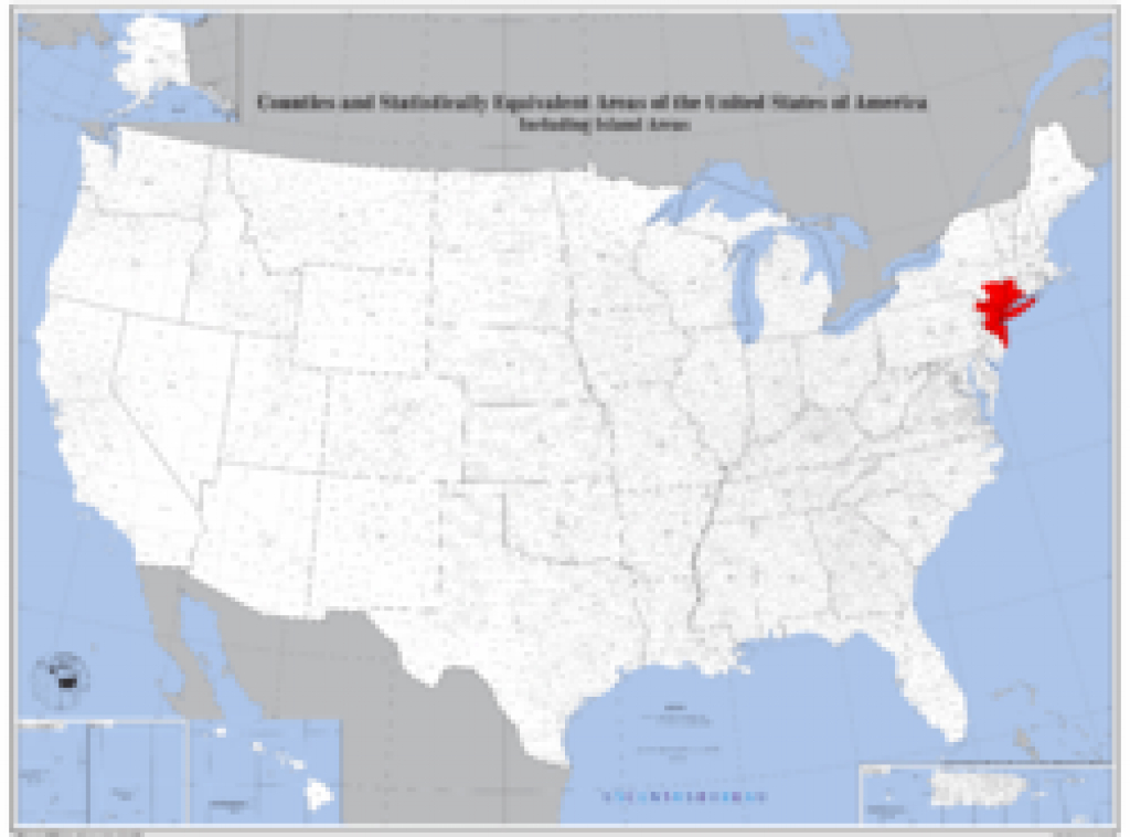 New York Metropolitan Area - Wikipedia for New York Tri State Area Map