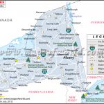 New York National Parks Map, National Parks In New York In New York State Parks Map