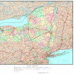 New York Political Map Pertaining To Printable Map Of New York State